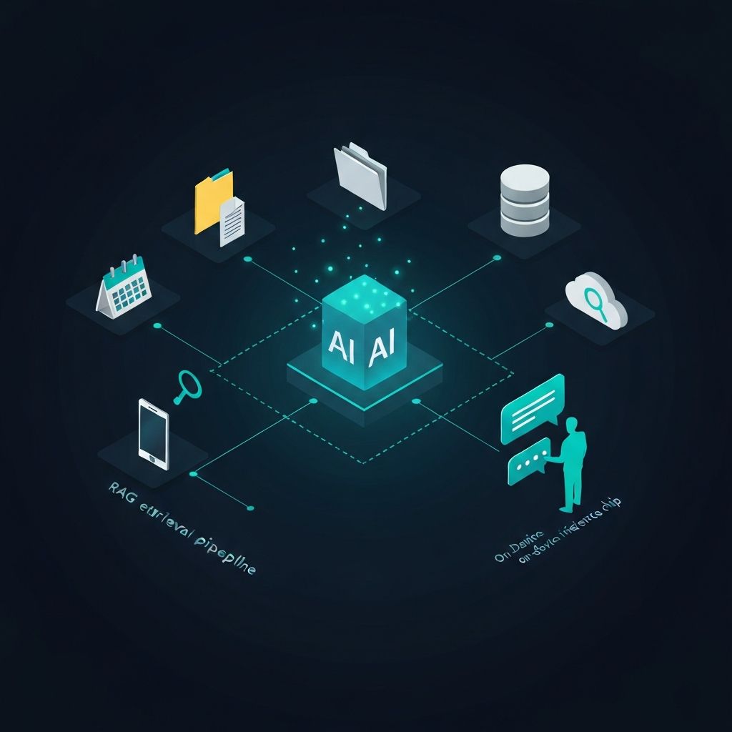 Building Intelligent Agent Applications with RAG + On-Device Inference